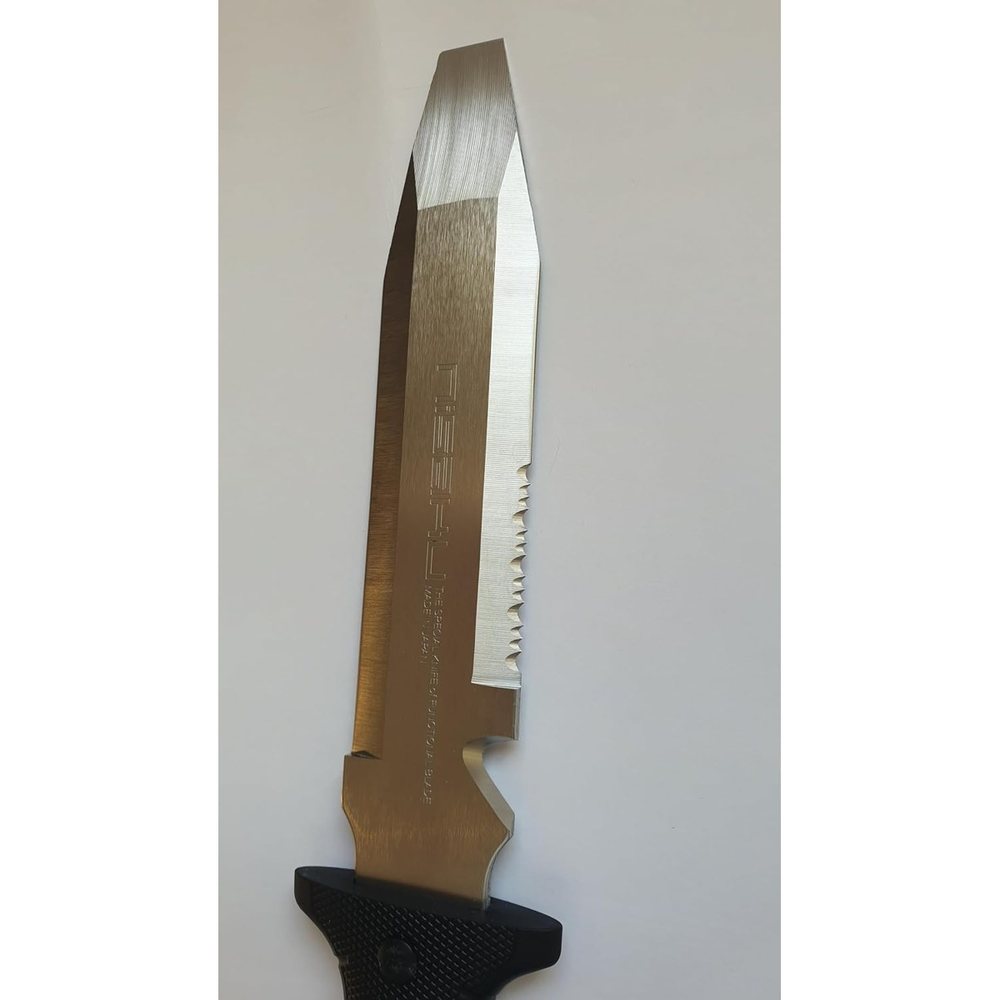 Nisaku No. 8214 Field Hori Knife with Black Grip, view 4